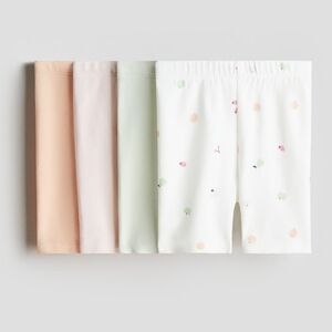 Baby Girl Pastel Bike Shorts Set